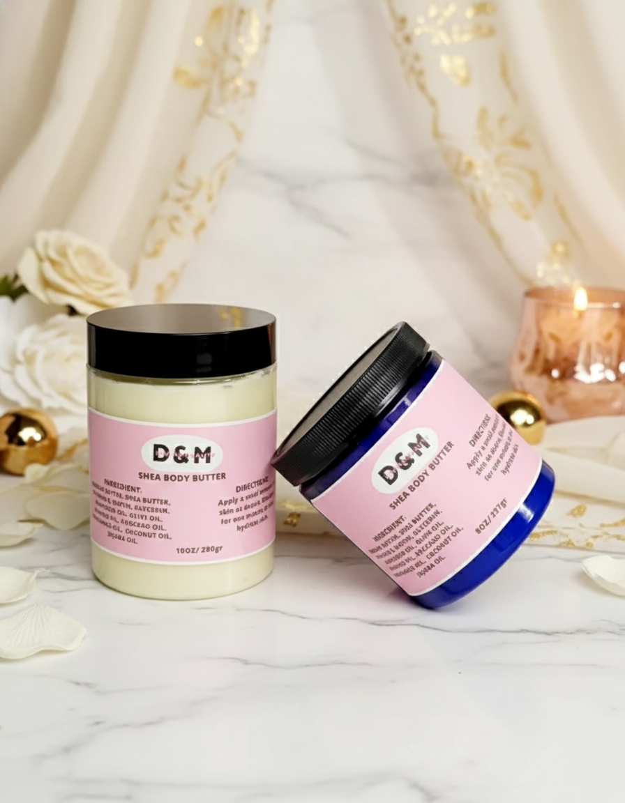 Refined Shea Body Butter Background