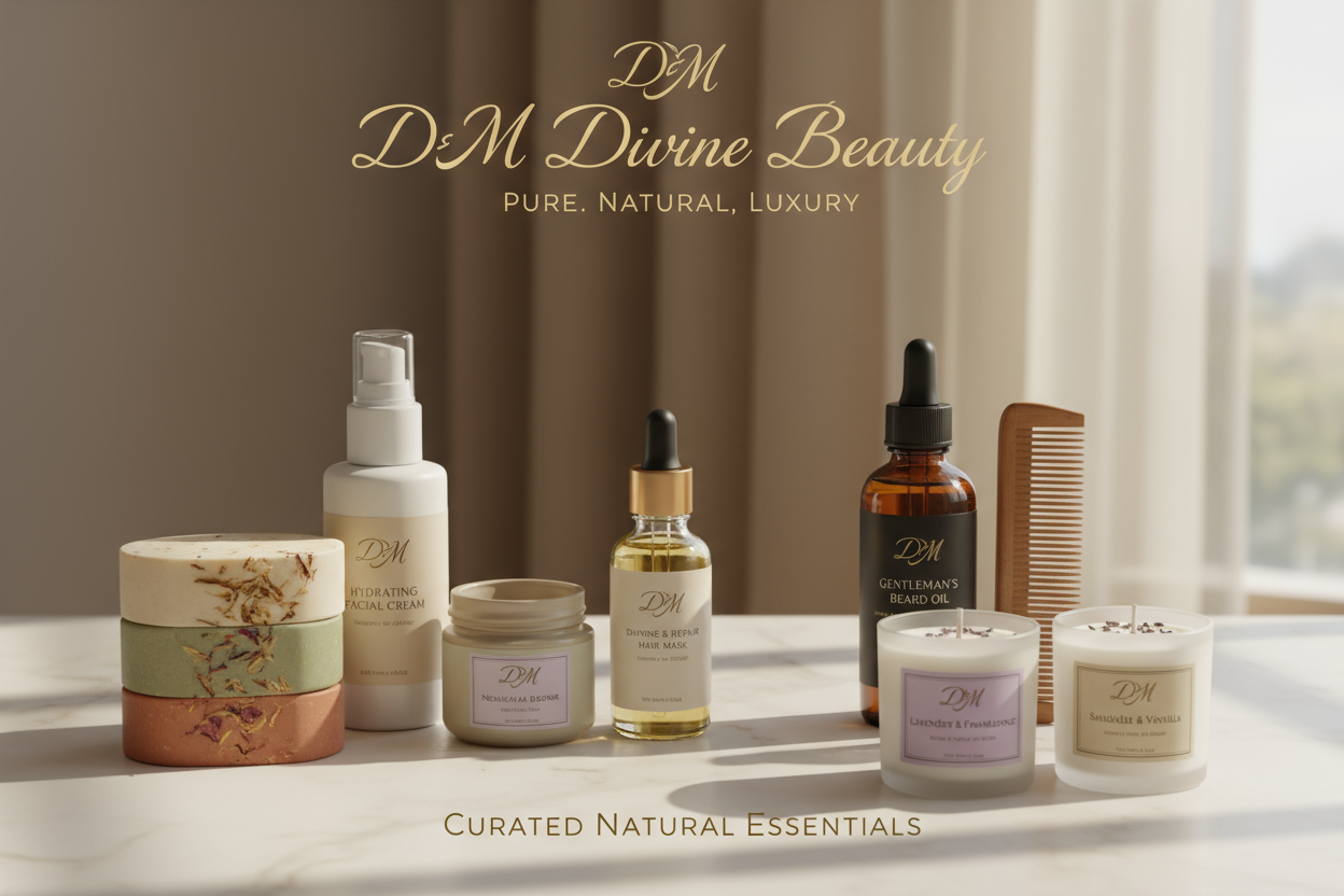 D&M Divine Beauty Product Banner