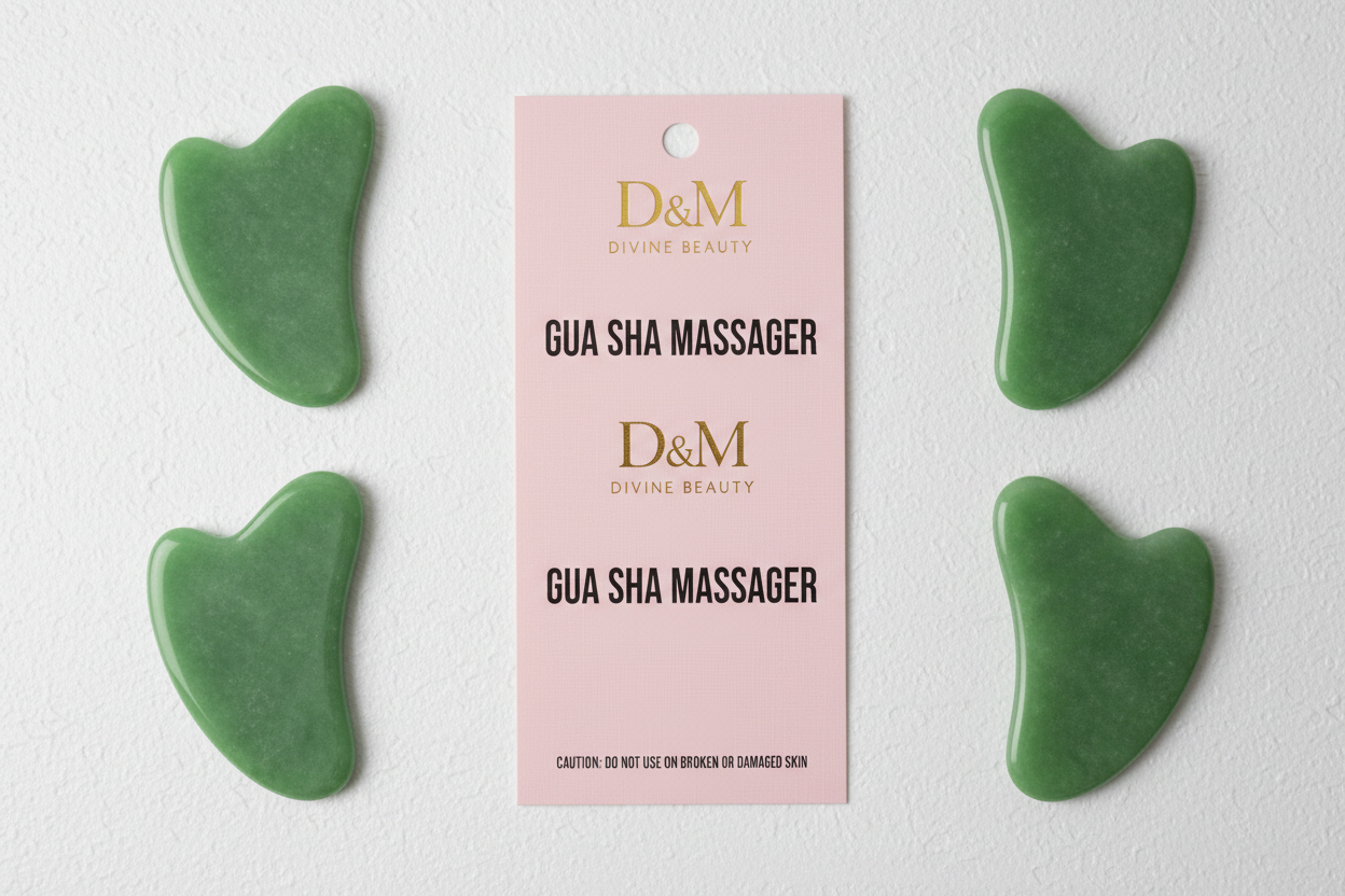 Gua Sha Massager with Clear Product Name