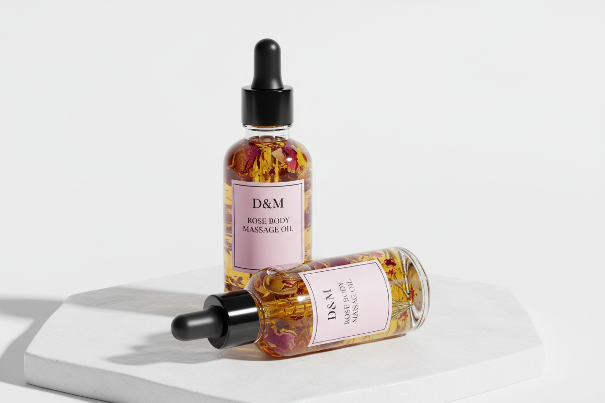 Refined Rose Body Massage Oil