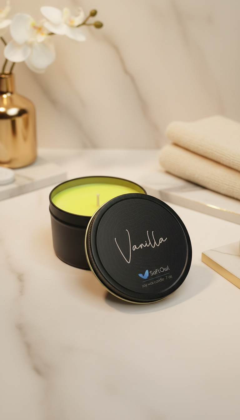 Refined Vanilla Candle Background